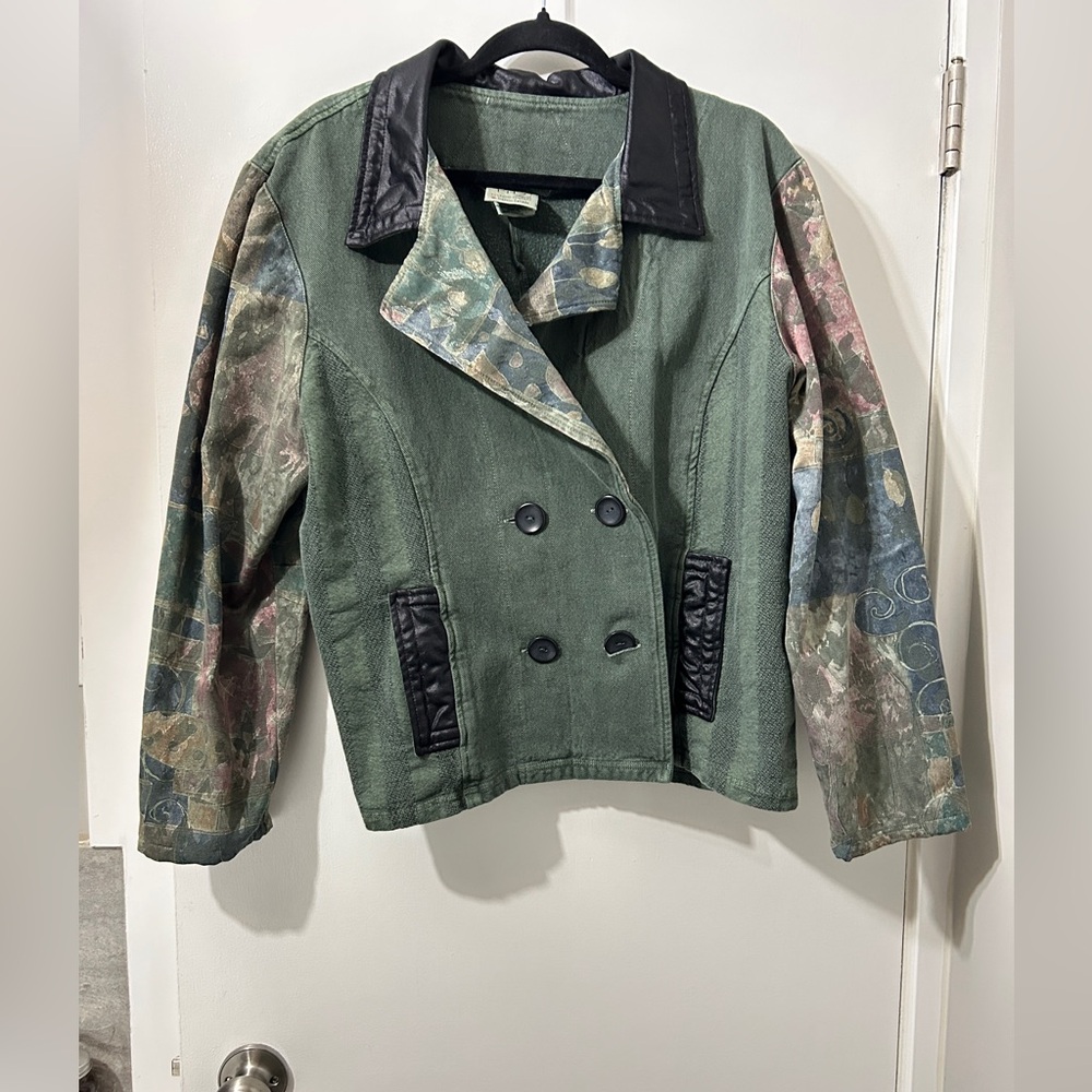 True vintage Fitz ladies pea style jacket size L